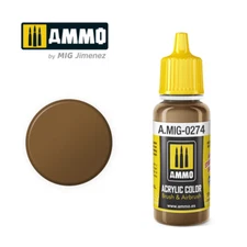 AMIG0274 ACRYLIC COLOR Camouflage Brown 1 FS 30118