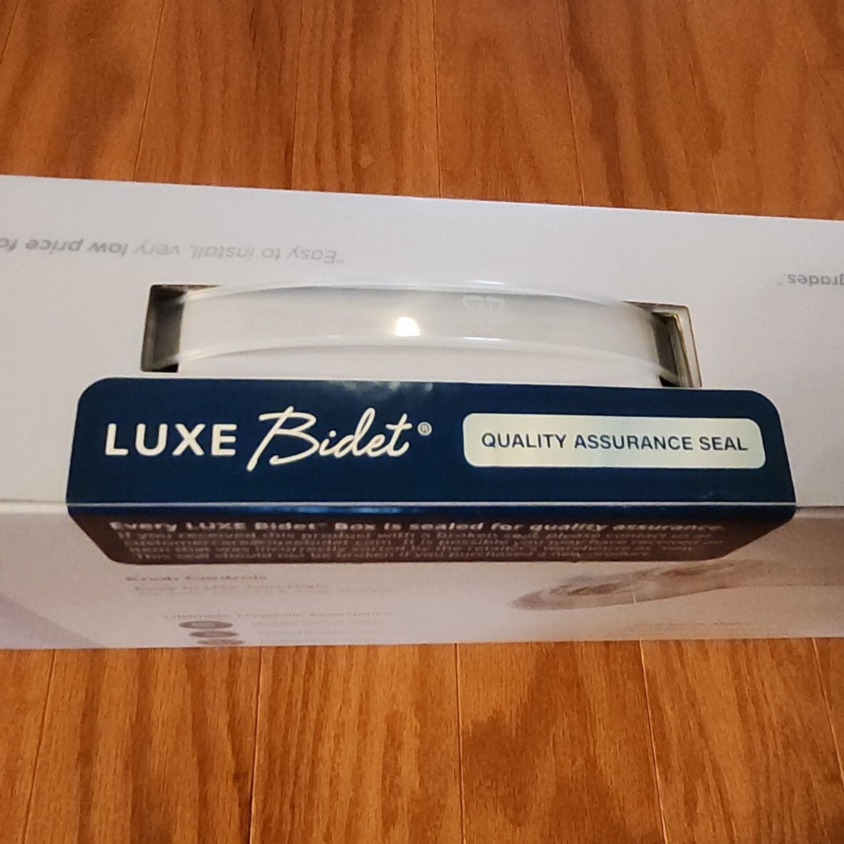 LUXE Bidet W85 Fresh Water DualNozzle NonElectric Bidet Attachment