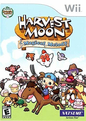 Harvest Moon: Magical Melody - Nintendo Wii [Natsume Collect Explore Sim] NEW