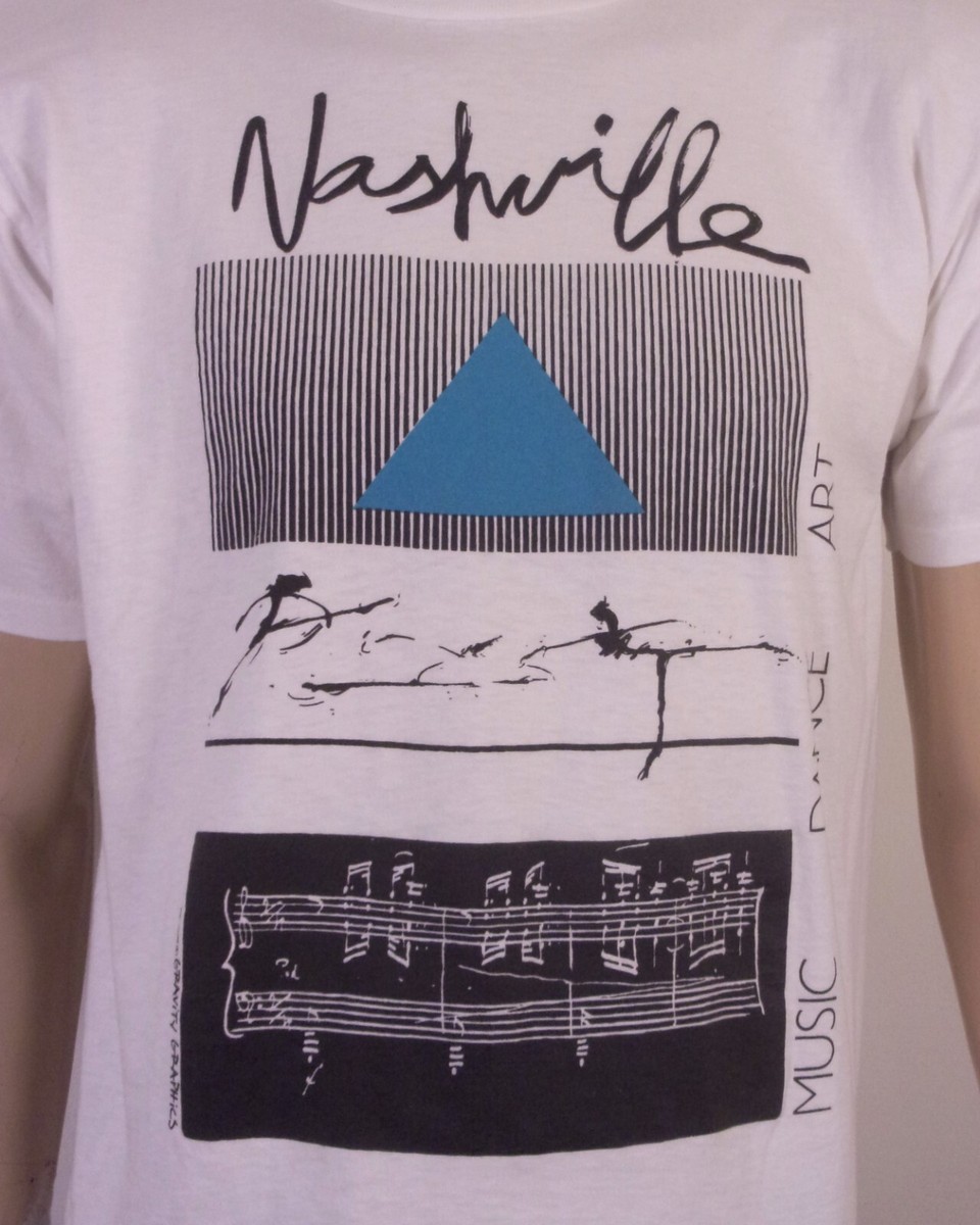 vintage 80s Gravity Graphics Nashville TN T-Shirt Music