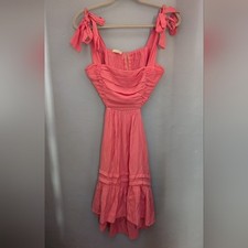 Chiclé Sexy Coral Backless Dress