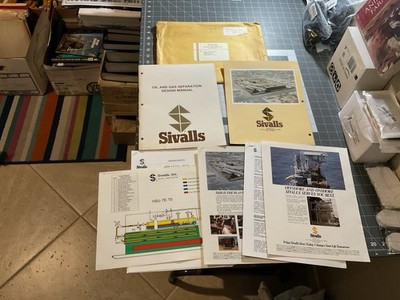 1987 Sivalls Oil And Gas Seperation Design Manual & Ephemera, Process Plants, B4
