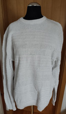 C&A Herren Rundhals Strickpullover Weiß Baum...