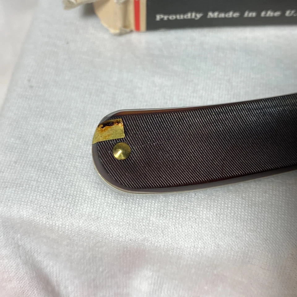 Schrade Old Timer Knife 96OT Bearhead Trapper NOS but ❌NO Scribe or Tweezers - Image 4 of 4