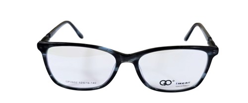 GIANNI PO WOMEN'S EYEGLASSES GP 2602 52-16 140 GRAY TORTOISE NWT DEMO LENSES - Picture 3 of 17