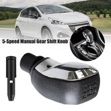 Car 5 Speed Gear Stick Shift Manual Knob For Peugeot 208 2008 301 Peugeot 308
