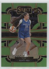 2024 Select WNBA Concourse Neon Green Prizm 53/75 Alissa Pili #34 Rookie RC 1jb0