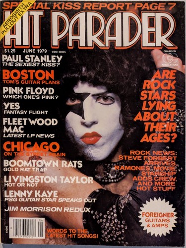 Hit Parader Magazine June 1979 KISS, Pink Floyd, Boston, Fleetwood Mac, Ramones - Picture 1 of 17