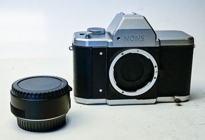Nons SL42 (Kickstarter Edition) | Silver | incl. NFE Extender | Instax Mini SLR