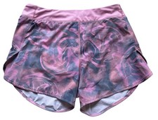 Athleta Girl Run The World 3  Shorts Girl  s 2XL Sz 16 Pink Lined Drawstring