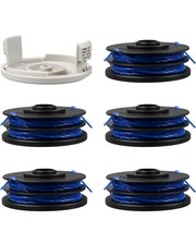 Ryobi RAC123 Spool Line 5132002671 1.5mm 8.3m Autofeed Trimmer 5 Pack + Cap
