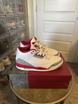 Air Jordan 3 Retro Cardinal Red Size 11