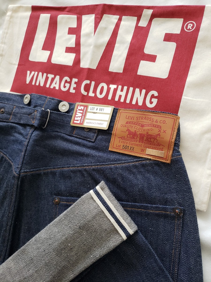 LEVI'S 1890 501 xx LVC Vintage Clothing Shrink-to-Fit Selvedge
