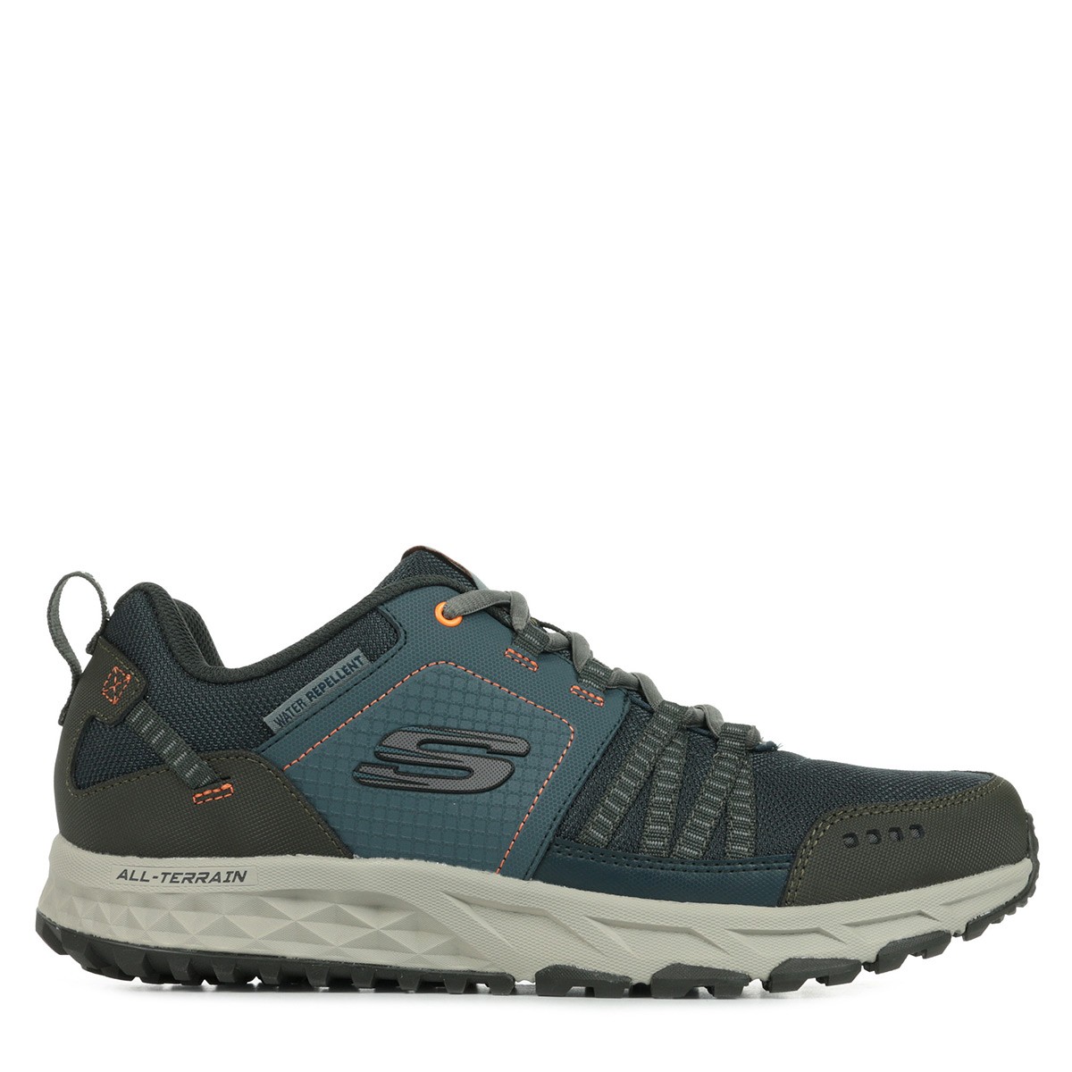Chaussures de randonnée homme Skechers Escape Plan bleu sport trail