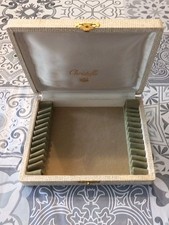 Coffret Écrin vide marque christofle pour 12 fourchettes À Gâteau 16 Cm