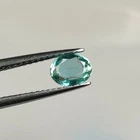 0.55 CT - Natural Zambian Emerald  Fine Luster Gem Oval Shape - 10165