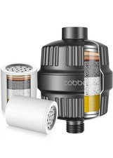 2 pack Cobbe Shower Filter for Hard Water Shower