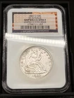 1860 O NGC Shipwreck SS Republic - Silver Seated Liberty Half Dollar Coin #1344