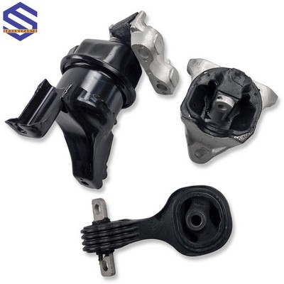 Fit 14-15 Honda Civic 1.8L Auto Engine & Transmission Mounts 3-Piece Set