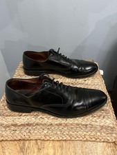 Allen Edmonds Fifth Avenue Mens 10.5 B Cap Toe Oxford 5705 Dainite Sole Black