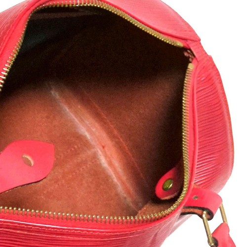 Louis Vuitton M43007 Epi SPEEDY 30 Tasche CASTILIAN RED Original Japan #2 - Bild 10 von 12