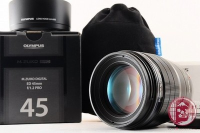 NoShip2US [MINT+ in Box] Olympus M.ZUIKO DIGITAL 45mm f/1.2 ED PRO Japan Lv79