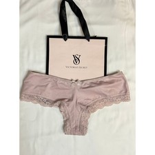 NWT Victoria s Secret Vintage Strappy Back Cheeky Light Purple Panty Size S 2018