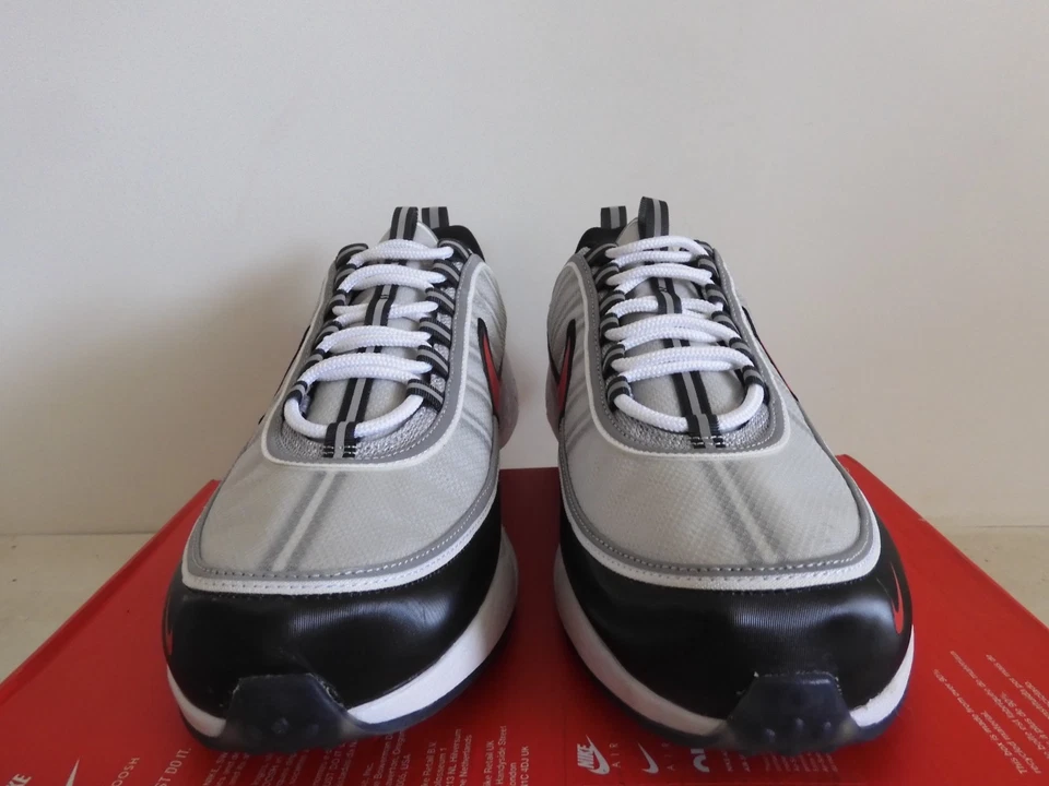 Nike Air Zoom Spiridon Metallic Silver-Sport Red-Black Sz 13 [II1161-095] - Image 4 of 4