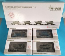 Märklin H0 # 48720 4MFOR Wagenset Bundeswehr Leopard 1