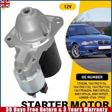 FOR BMW E85 Z4 2.5I N52 STARTER MOTOR 17922 / 12417521123 /12417521116 Brand New