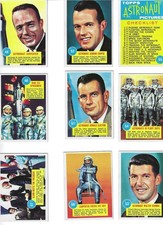 Popsicle Astronaut Picture Cards (Complete Set)