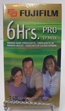 Fujifilm 6 Hrs HQ120 High Quality T-120 VHS Blank Tapes NEW SEALED
