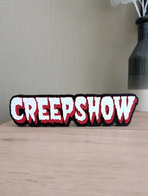 Logo "Creepshow" - Présentoir 3D Horreur Culte - Fan Art23cm - Photo 1/4