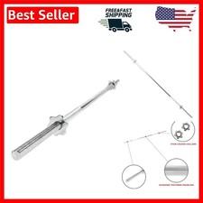 Alloy Steel 60-Inch Barbell Bar with Star-Loc...