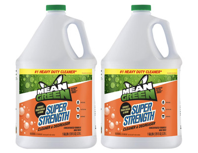 Mean Green Super Strength Cleaner & Degreaser, 128 Ounce (2 pack)