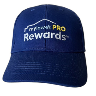 #ad Mens Blue Lowes for Pros Rewards Pro Snapback Baseball Hat Cap OSFA $10.00