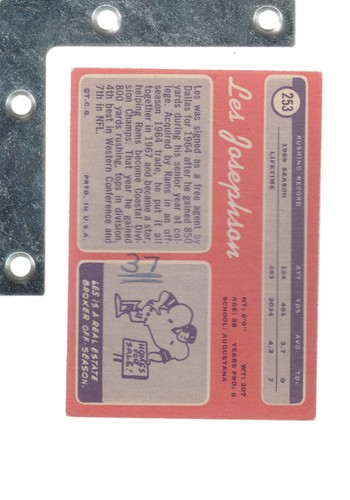 1970 Topps Football SINGLES VG/VG-EX+ SHARP/CHEAP! Pick From List Up To 30% OFF - Picture 444 of 460