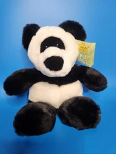 Wild Republic Plush Panda Bear Wild Cuddlers White Black 2003