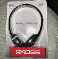 koss kph7 wired on ear stereo headphones