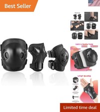 Kids and Youth Knee Pads Elbow Pads Wrist Guards Child Protective Gear Set fo...