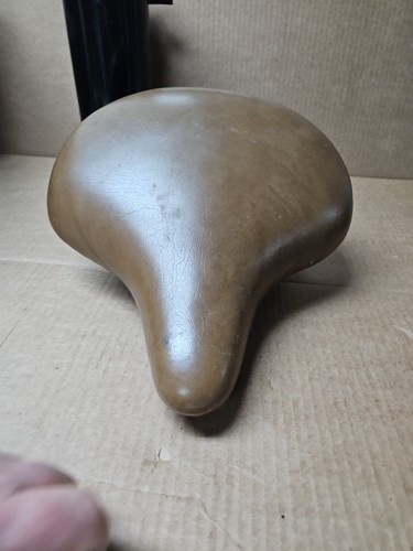 Vintage Persons braun 12" Fahrradsitz Sattel Made in USA Personen 12" breit 12" lang - Bild 4 von 21