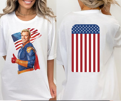 Homelander Prisoner The Boys TV Series Graphic Fan Gift T-Shirt