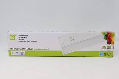 ASD 12 Inch LED Under Cabinet Lighting Plug in or Hardwired Color Adjustable
