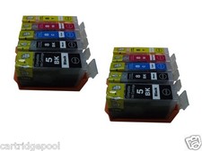 10 ink cartridge for canon MP500 MP530 PGI-5BK CLI-8