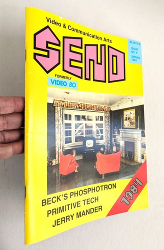 EXPERIMENTELLE VIDEOKUNST & KÜNSTLER ZEITSCHRIFT "SENDEN" mit PHOSPHOTRON Anfang AR 1984 - Bild 15 von 15