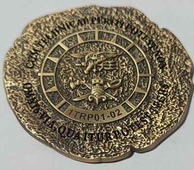 US Navy Special Warfare SEAL Special Reconnaissance Team One Pirate Doubloon Sha