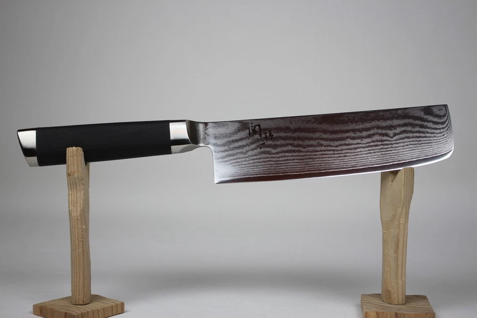 KAI Seki Magoroku Damascus AE5206 Nakiri knife 165 mm VG-10 core - Image 2 of 4