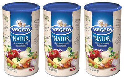 Podravka Vegeta Natur Seasoning 10.6 oz x 3 Pack Flavorful All-Purpose Spice