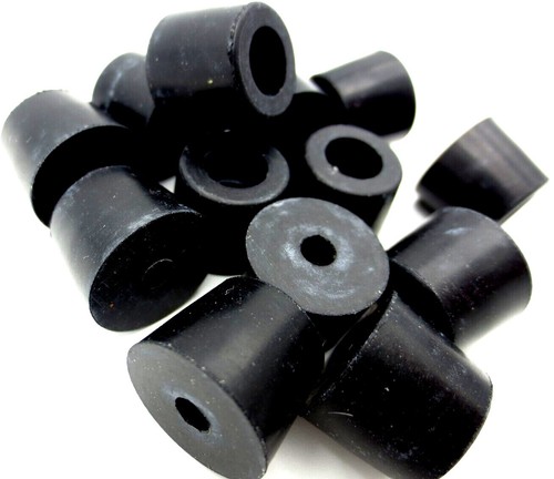 Rubber Bumper Has 1/8" Screw Hole 5/8" Pad 1/2" Tall Screw-On Rubber Bumper Pad - Picture 5 of 12