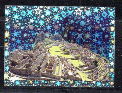 Sammelbilder REWE Unsere Erde - Abenteuer-Weltreise, Sticker Nr. 48 Machu Picchu